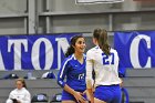 Volleyball vs MHC  Wheaton Women's Volleyball vs Mount Holyoke College. - Photo by Keith Nordstrom : Wheaton, Volleyball
